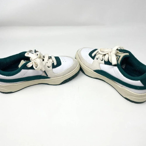 Puma Cali Dream Ivy League Terry Sneaker White Green Size 7 - Picture 12 of 13